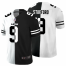 Detroit Lions #9 Matthew Stafford Mens Black V White Peace Split Nike Vapor Untouchable Limited NFL Jersey