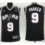 Revolution 30 San Antonio Spurs 9 Parker Black Swingman Jersey Cheap