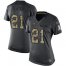 Nike Los Angeles Rams #21 Donte Deayon Black Womens Stitched NFL Limited 2016 Salute to Service Jersey