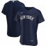 New York Yankees Mens Nike Navy Alternate 2020 Authentic Team Name MLB Jersey