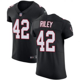 Nike Atlanta Falcons #42 Duke Riley Black Alternate Mens Stitched NFL Vapor Untouchable Elite Jersey