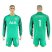 Tottenham Hotspur #1 Lloris Green Goalkeeper Long Sleeves Soccer Club Jersey