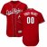 Cincinnati Reds Majestic Flexbase Authentic Collection Custom Jersey Red