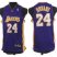 Kids Los Angeles Lakers 24 Kobe Bryant Purple Jersey Cheap