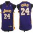 Kids Los Angeles Lakers 24 Kobe Bryant Purple Jersey Cheap