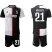 Juventus #21 Howedes Home Soccer Club Jersey