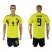 Colombia #9 Falcao Home Soccer Country Jersey