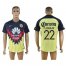 America #22 P.Aguilar Home Soccer Club Jersey