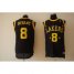 Los Angeles Lakers 8 Bryant black SWINGMAN jerseys Cheap