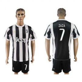 Juventus #7 Zaza Home Soccer Club Jersey