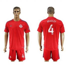 Toronto FC #4 Bradley Home Soccer Club Jersey