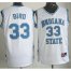 North Carolina 33 Larry Bird White NCAA Basketball Jerseys Cheap