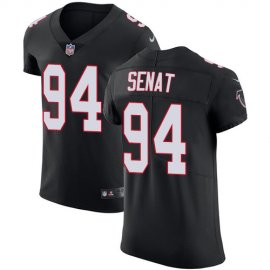 Nike Atlanta Falcons #94 Deadrin Senat Black Alternate Mens Stitched NFL Vapor Untouchable Elite Jersey
