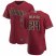 Arizona Diamondbacks #24 Luke Weaver Mens Nike Crimson Authentic Alternate Team MLB Jersey