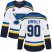 Adidas St. Louis Blues #90 Ryan OReilly White Road Authentic Stanley Cup Champions Womens Stitched NHL Jersey