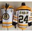 Boston Bruins #24 Terry OReilly White CCM Throwback Stitched NHL Jersey