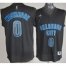 Oklahoma City Thunder #0 Russell Westbrook Black Swingman NBA Jerseys Cheap