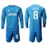 Juventus #8 Ramsey Third Long Sleeves Soccer Club Jersey