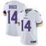 Nike Minnesota Vikings #14 Stefon Diggs White Mens Stitched NFL Vapor Untouchable Limited Jersey