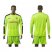 Dortmund Blank Shiny Green Long Sleeves Goalkeeper Soccer Club Jersey