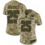 Nike New England Patriots #25 Terrence Brooks Camo Womens Stitched NFL Limited 2018 Salute to Service Jersey