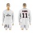 Paris Saint-Germain #11 Di Maria Sec Away Long Sleeves Soccer Club Jersey