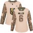 Adidas Vegas Golden Knights #6 Colin Miller Camo Authentic 2017 Veterans Day Womens Stitched NHL Jersey