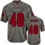 Nike Arizona Cardinals #40 Pat Tillman Grey Mens Stitched NFL Elite Vapor Jersey