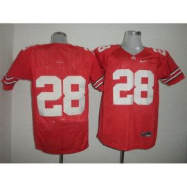 Ohio State Buckeyes 28 Dominic Clarke Red NCAA Jerseys