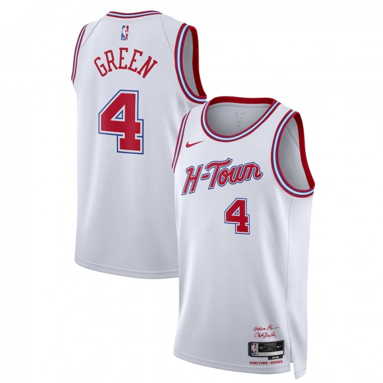 Jalen Green Houston Rockets Nike Unisex 2023/24 Swingman Jersey – White – City Edition