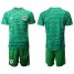 Argentina Blank Green Goalkeeper Soccer Country Jersey