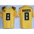 Oregon Duck 8 Marcus Mariot Yellow College Football Limited NCAA Jerseys