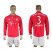 Bayern Munchen #3 Alonso Home Long Sleeves Soccer Club Jersey