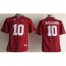 Youth Alabama Crimson Tide #10 AJ McCarron Red Stitched NCAA Jersey