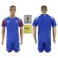 Iceland Blank Home Soccer Country Jersey