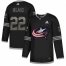 Adidas Columbus Blue Jackets #22 Sonny Milano Black Authentic Classic Stitched NHL Jersey