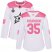 Adidas Dallas Stars #35 Anton Khudobin White/Pink Authentic Fashion Womens 2020 Stanley Cup Final Stitched NHL Jersey