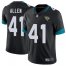 Nike Jacksonville Jaguars #41 Josh Allen Black Team Color Mens Stitched NFL Vapor Untouchable Limited Jersey