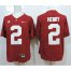 Crimson Tide #2 Derrick Henry Red SEC Patch Stitched NCAA Jersey