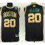 Boston Celtics 20 Allen Black Revolution 30 Swingman Jersey Cheap