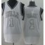 Chicago Bulls 1 Derrick Rose White Revolution 30 NBA Basketball Jerseys Silver Number Cheap