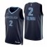 Nike Memphis Grizzlies #2 Xavier Tillman Navy Mens 2021-22 NBA 75th Anniversary Diamond Swingman Jersey – Icon Edition Mens