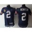 2011 BCS Champions Patch Auburn Tigers 2 Cameron Newton Navy Blue NCAA Jerseys