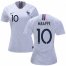 Womens France #10 Mbappe Away Soccer Country Jersey