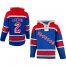 New York Rangers #2 Brian Leetch Blue Sawyer Hooded Sweatshirt Stitched NHL Jersey