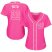 Washington Nationals #22 Juan Soto Pink Fashion Womens Stitched MLB Jersey