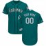 Seattle Mariners Majestic Alternate Flex Base Authentic Collection Custom Jersey Green