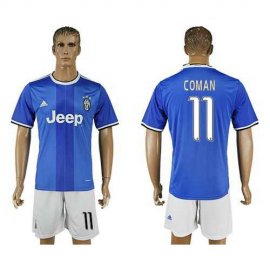 Juventus #11 Coman Away Soccer Club Jersey