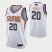 Nike Phoenix Suns #20 Dario Saric Youth 2021 NBA Finals Bound Swingman Association Edition Jersey White Youth