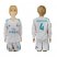 Real Madrid #4 Sergio Ramos Home Long Sleeves Kid Soccer Club Jersey